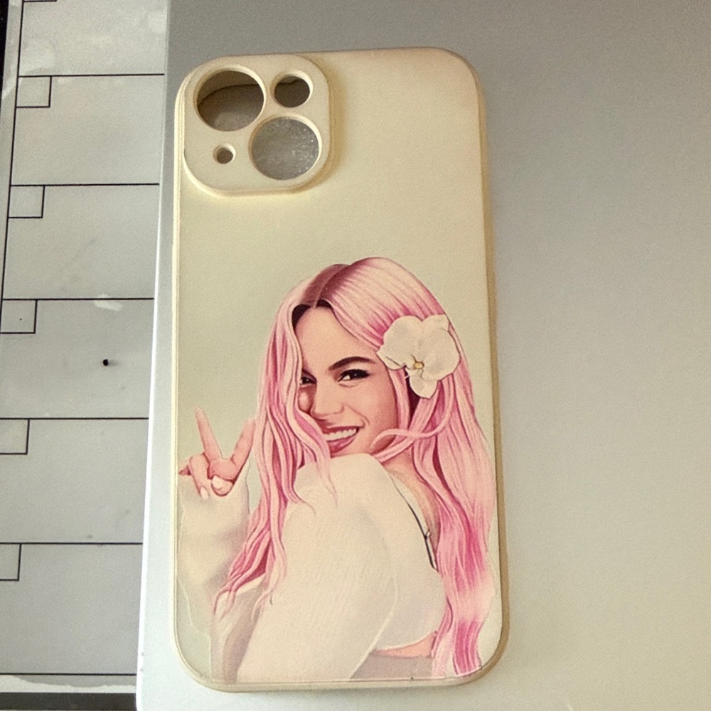 Chic Pink Graphic Phone Case